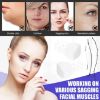 Face Lift Tape, 60PCS Invisible Face Lifting Tape with 3 Fixed Ropes, V-Line Facelift Bands to Hide Facial Wrinkles Double Chin and Lift Sagging Skin