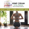 Natural Hemp Cream for Pain Relief, Organic Hemp Herbal Extract Cream for Muscle & Joint Pain, Soothe Back Shoulders Knees Feet