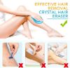 Crystal Hair Eraser, Magic Nano Hair Removal Stone for Body, Fast Physical Crystal Hair Remover for Painless Exfoliation -Blue