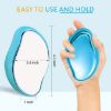 Crystal Hair Eraser, Magic Nano Hair Removal Stone for Body, Fast Physical Crystal Hair Remover for Painless Exfoliation -Blue