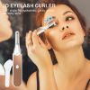 Heated Eyelash Curler, Rechargeable Heated Lash Curler with 4 Temperature Modes for Quick Natural Curling and Long Lasting